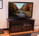 Tech Craft CRE48 TV Stand up to 52" TVs in Walnut finish. Tech-Craft-CRE48