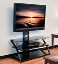 Tech Craft FPD44B 44" wide 3-Way TV Stand up to 50" TVs. Tech-Craft-FPD44B