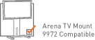 BDI Arena TV Mount 9972
