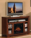 Classic Flame Palisades 23MM070-C244 TV Stand with Electrical Fireplace up to 56" TVs.
