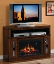 Classic Flame Savannah 26MM1206-W503 TV Stand with Electrical Fireplace up to 48" TVs.