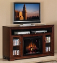 Classic Flame Santa Monica 28MM708-C232 TV Stand with Electrical Fireplace up to 64" TVs.