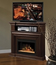 Dimplex Montgomery GDS25-N1057G TV Stand with Electric Fireplace up to 40" TVs.