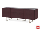 Modloft Eldridge MD211-WEN TV Stand up to 60" TVs in Wenge finish.