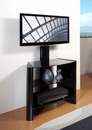 OmniMount Verona 37FP for 26"- 37" Flat Panel TV Stand with Black Shelves. OMNI-HTF-VS-37FP