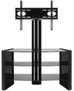 OmniMount Verona 47FP for 37"- 47" Flat Panel TV Stand with Black Shelves. OMNI-HTF-VS-47FP