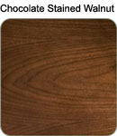 Chocolate Stained Walnut
