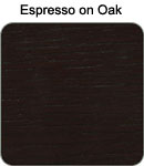 Espresso on Oak