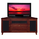 Furnitech FT61SC Corner TV Stand up to 60" TVs. Furnitech-FT61SC-Corner