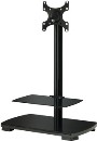 Small Flat Panel TV Stand (Black)