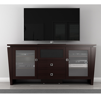 Furnitech FT72TL TV Stand up to 72" TVs. Furnitech-FT72TL