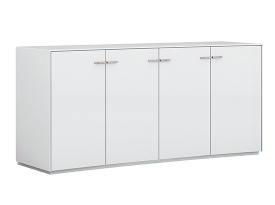 Global United D313 - Buffet in White Color.