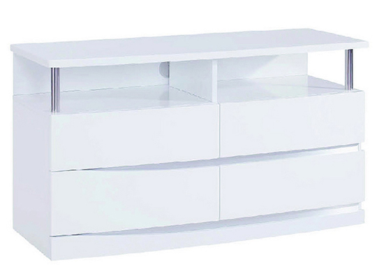 Global United Wynn - TV Entertainment Unit in White Color.