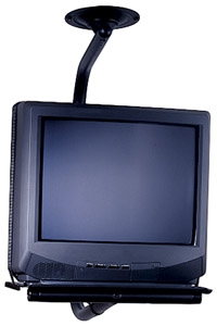 TV Ceiling Mounts (Black; Size: 19