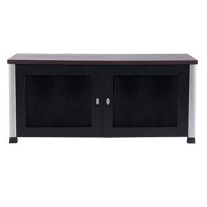 Sanus CFV47cb Video Lowboy TV Stand in Cherry and Black 47 ...